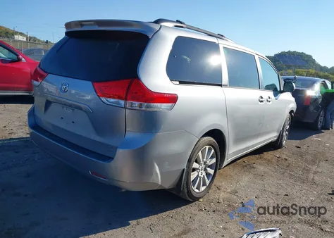 2012 Toyota Sienna Xle 7 Passenger из США, поврежденный, VIN 5TDDK3DC6CS036259